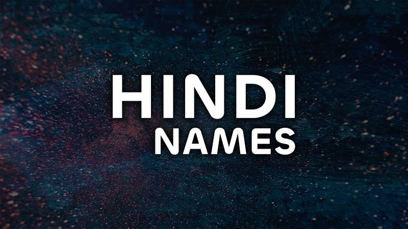 Hindi Names