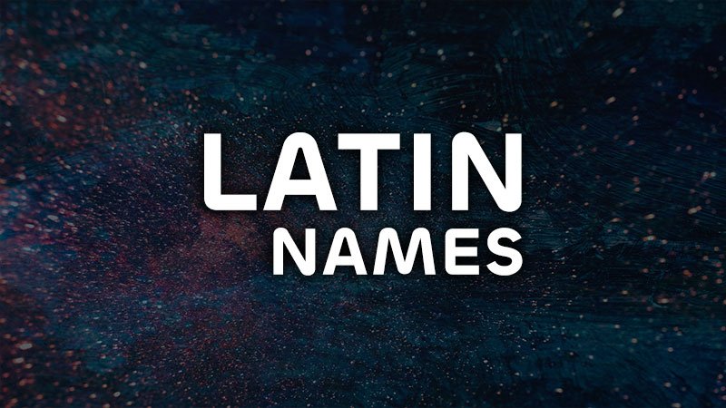 Latin Names