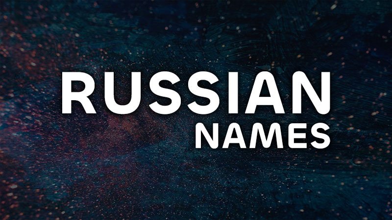 Russian Names