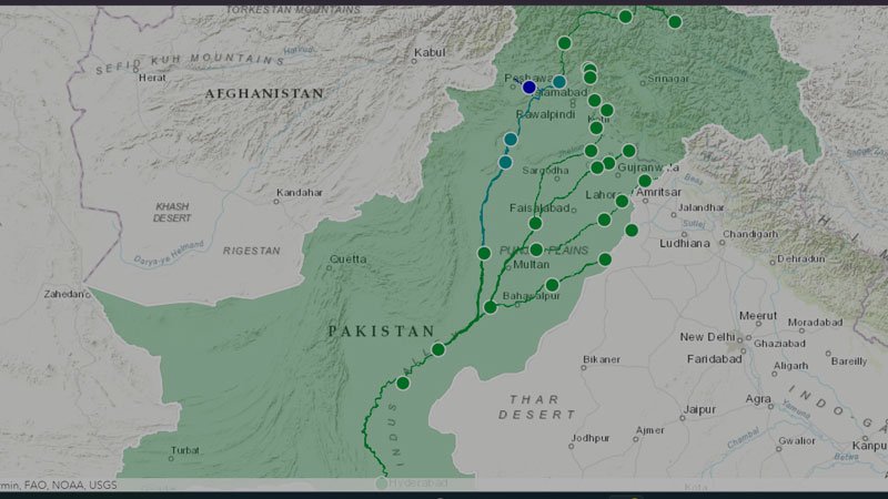 Latest River Flow Trends in Pakistan